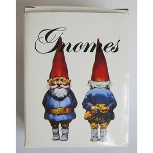 Vintage Klaus Wickl GNOME Mini Figurine Marcus In Box 3" 301671 Enesco 1993